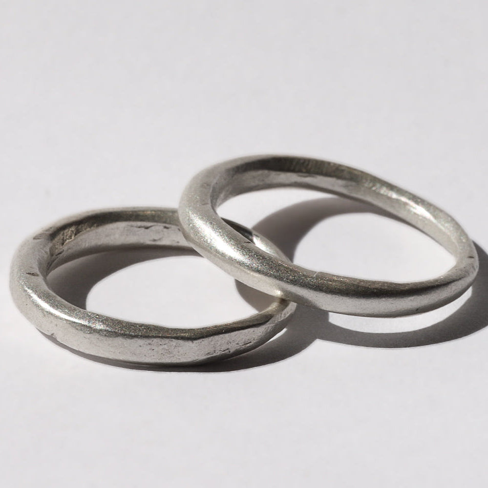 Sterling Silver Light Rain Ring