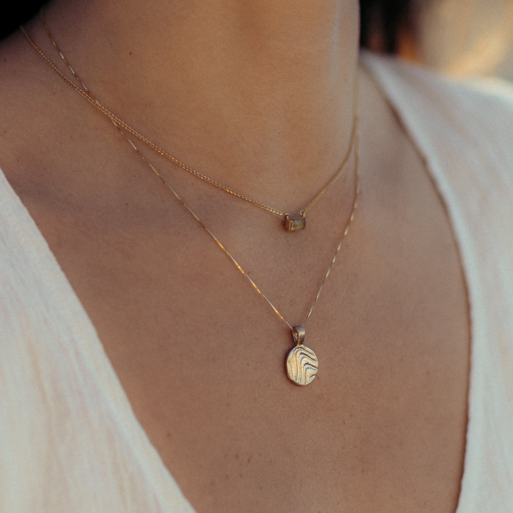 10k Gold Moyeha Necklace