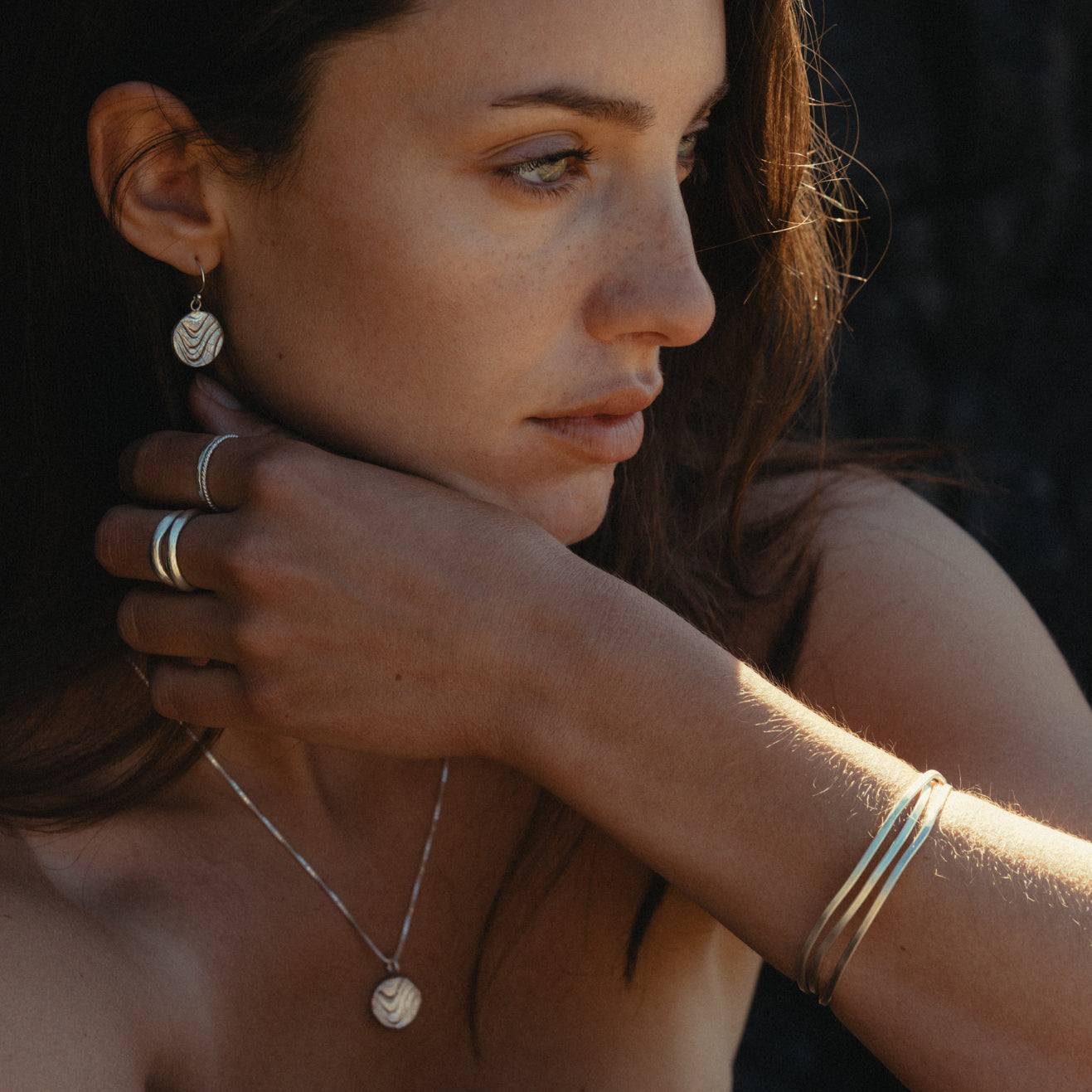 Sterling Silver Moyeha Ring