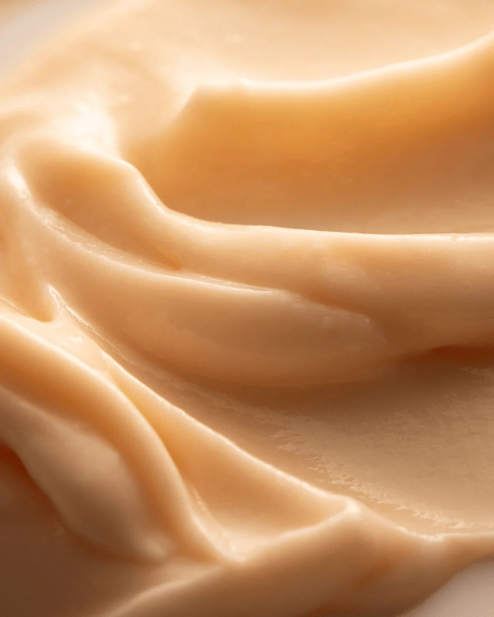 Close-up of smooth face mask product 