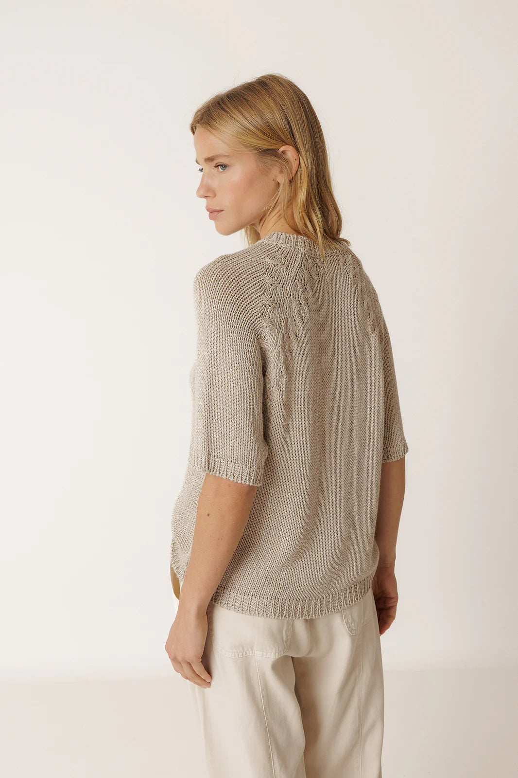 Indi & Cold - Knit Scoop Tee