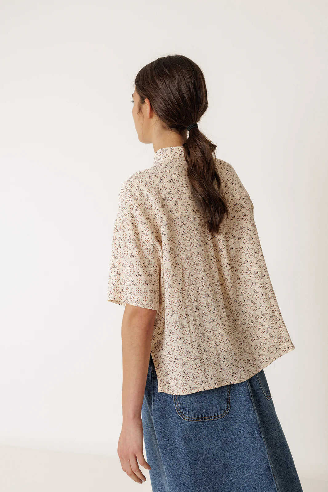 Indi & Cold - Camisa Button Top