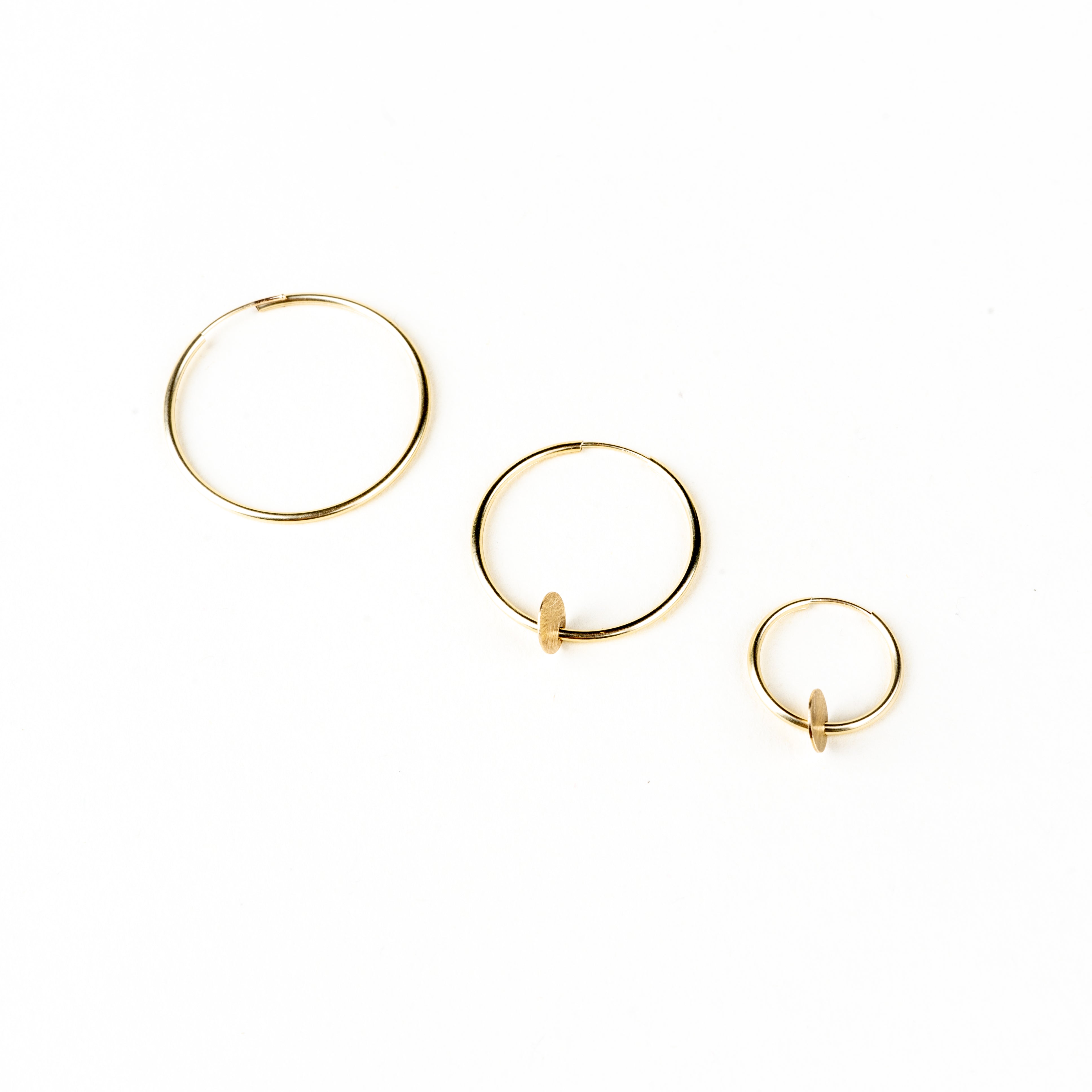 10k Gold Sleeper Hoops