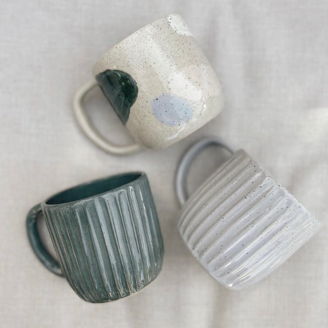 Fernly - Ribbed Mugs