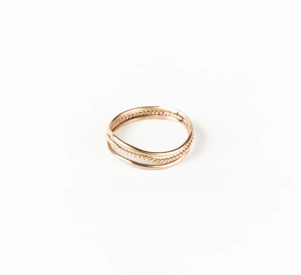 LFJ - 10k Gold Tallie Ring