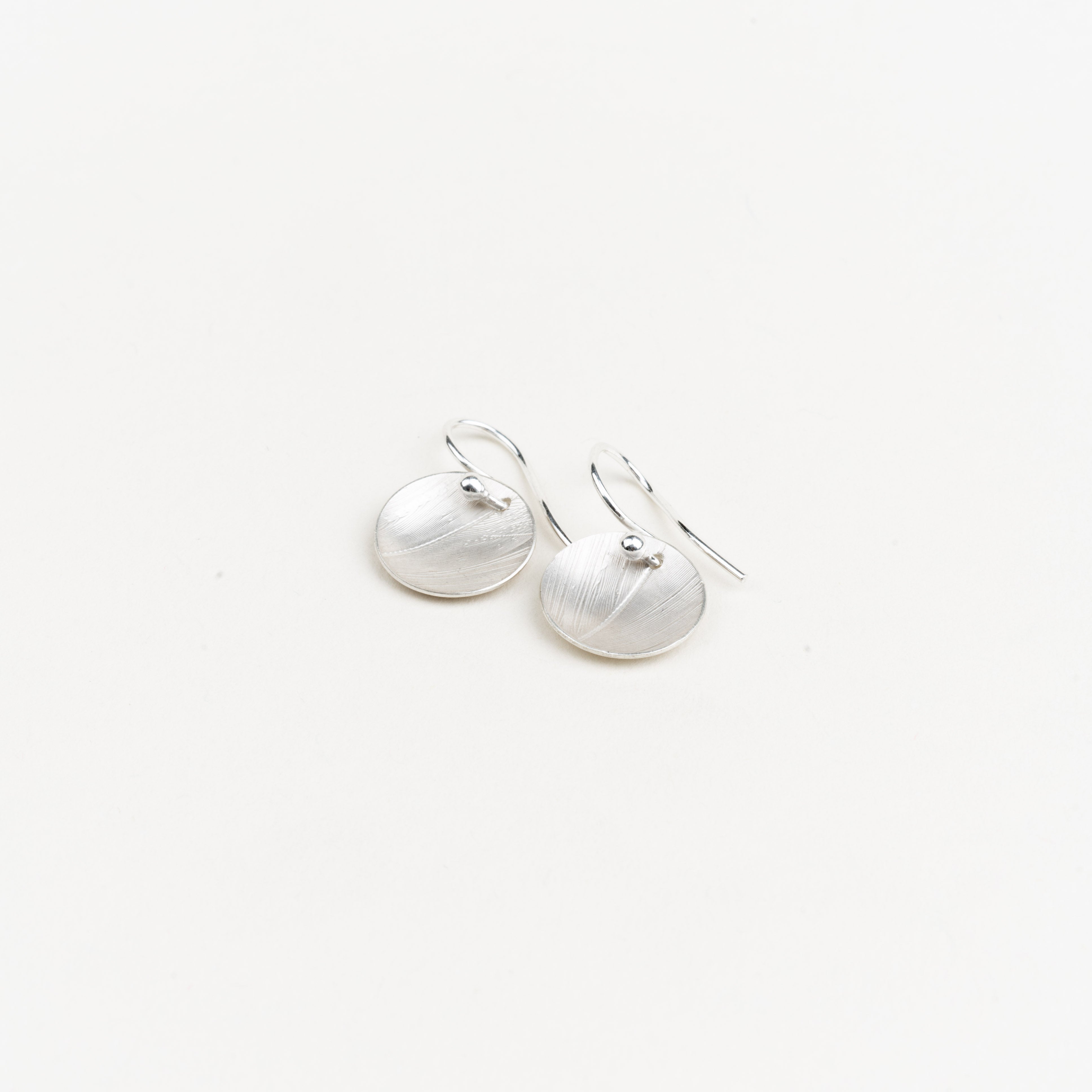 Orbit Textured Dangle Earrings