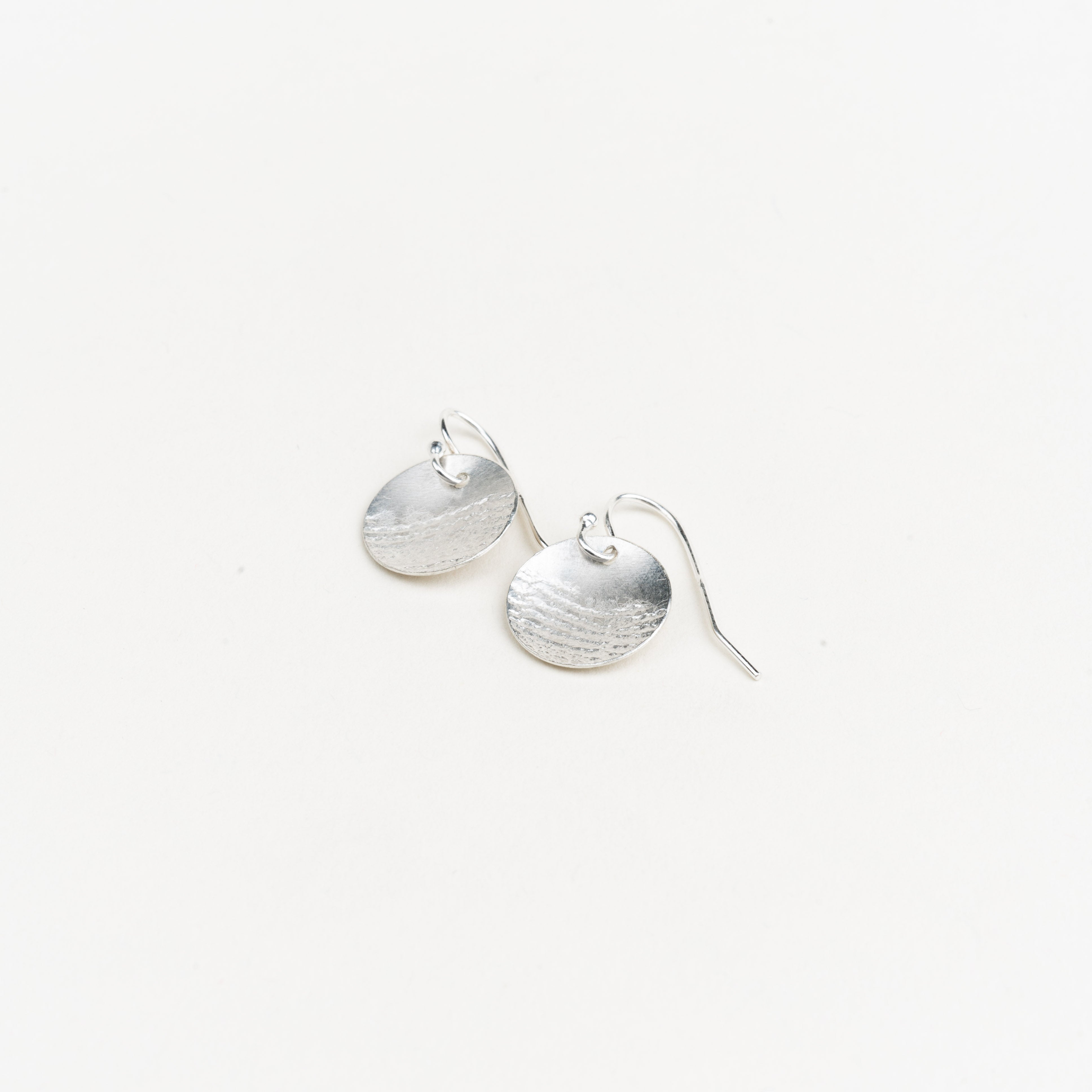 Orbit Textured Dangle Earrings